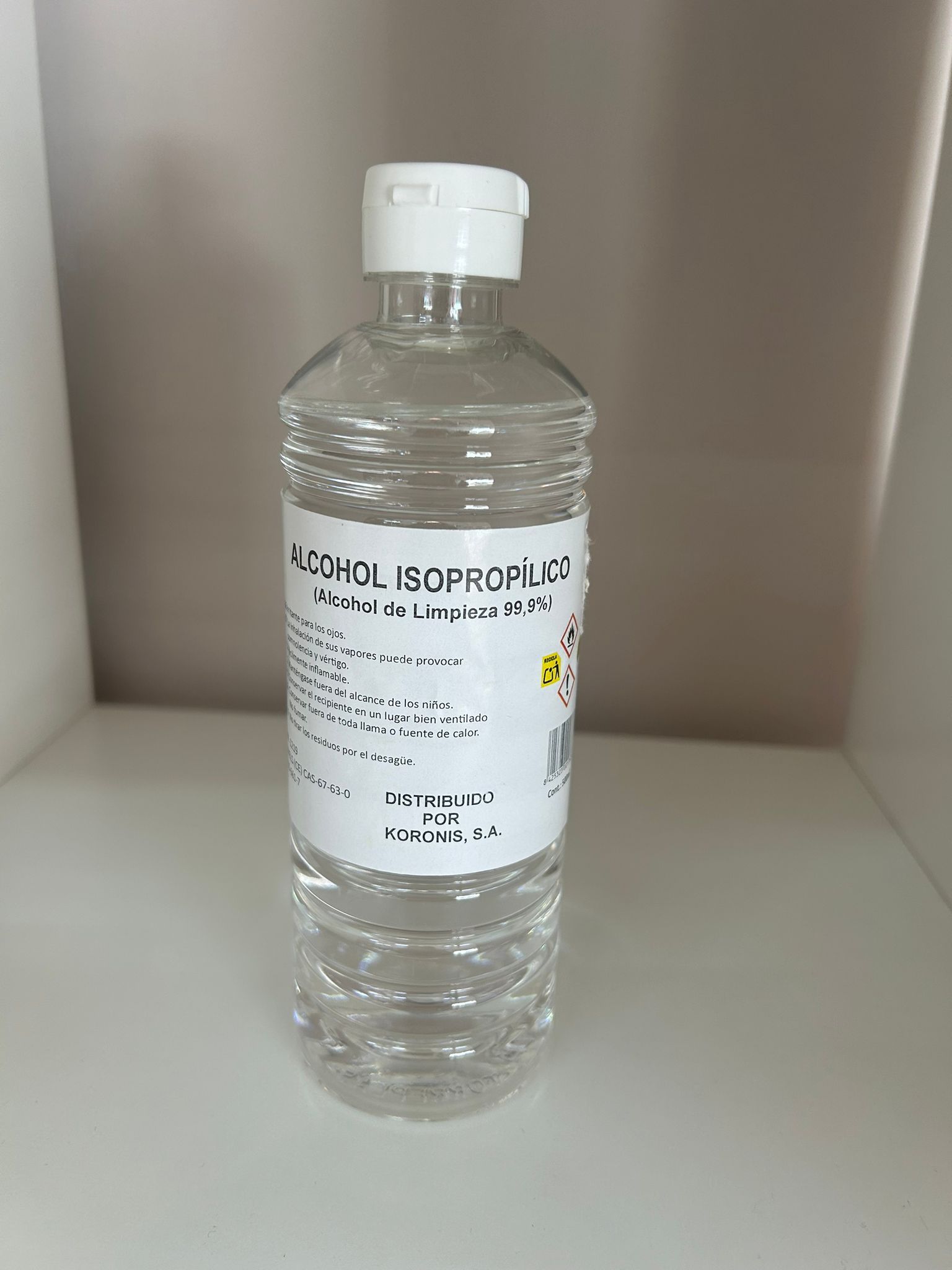 alcohol isopropílico